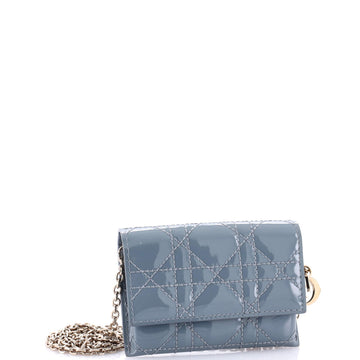 Lady Dior Nano Belt Pouch Cannage Quilt Patent