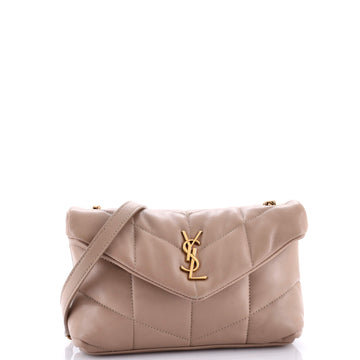 Loulou Puffer Shoulder Bag Quilted Leather Mini