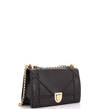 Diorama Flap Bag Grained Calfskin Medium