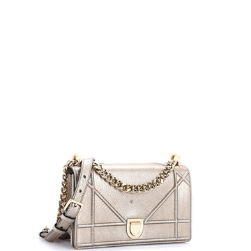 Diorama Flap Bag Grained Calfskin Small