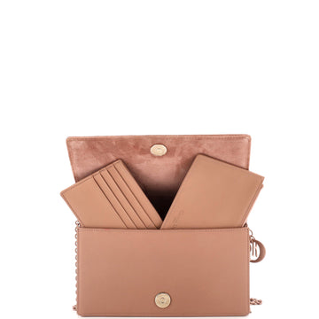 Lady Dior Chain Pouch Cannage Quilt Lambskin