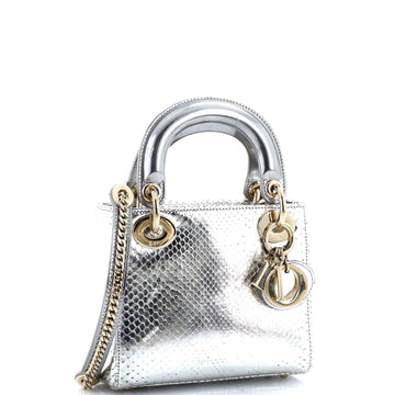 Lady Dior Chain Bag Python Mini