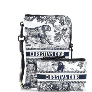 Diortravel Multifunctional Pouch Printed Technical Fabric