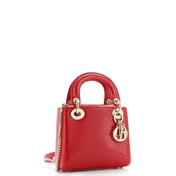 Lady Dior Chain Bag Python Mini
