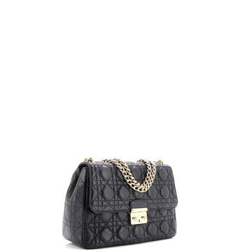 Long Chain Miss Dior Bag Cannage Quilt Lambskin Medium