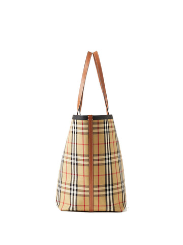 Large London Tote In Briar Brown/black