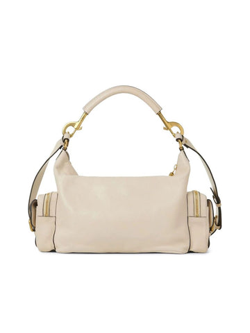 Camera Bag In Shiny Leather