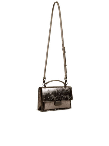 Textured Leather Handbag
