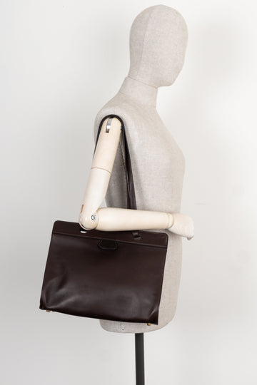 Hermès Gulliver Muso Tote Bag Chocolate