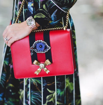 Gucci Peony Eye Shoulder Bag