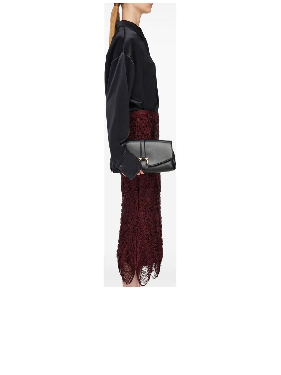 Gancini Buckle Shoulder Bag