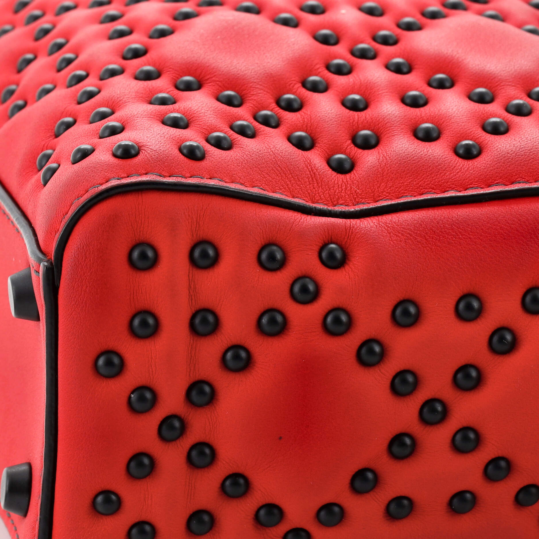 Lady Dior Chain Bag Cannage Studded Calfskin Mini