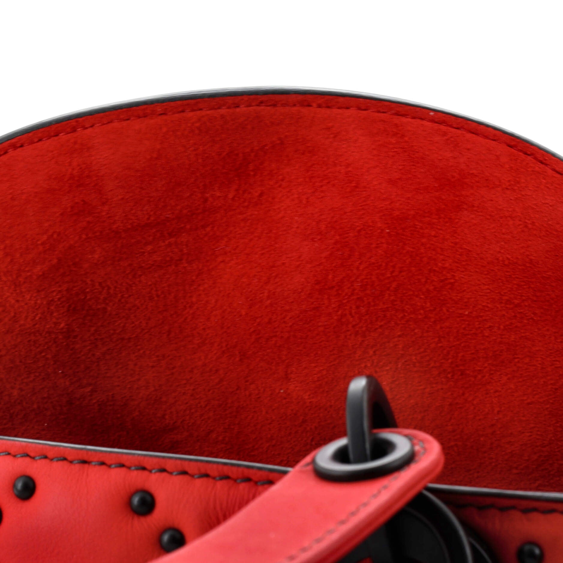 Lady Dior Chain Bag Cannage Studded Calfskin Mini