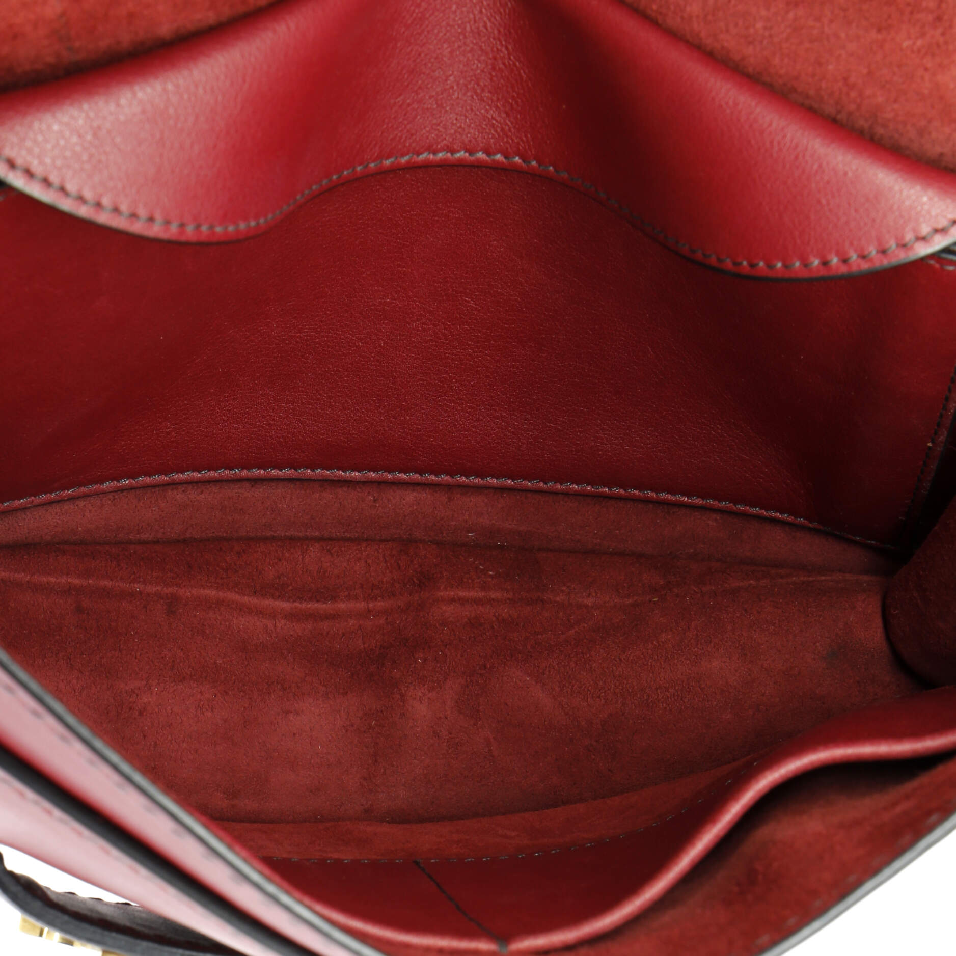 J'adior Flap Bag Leather Medium