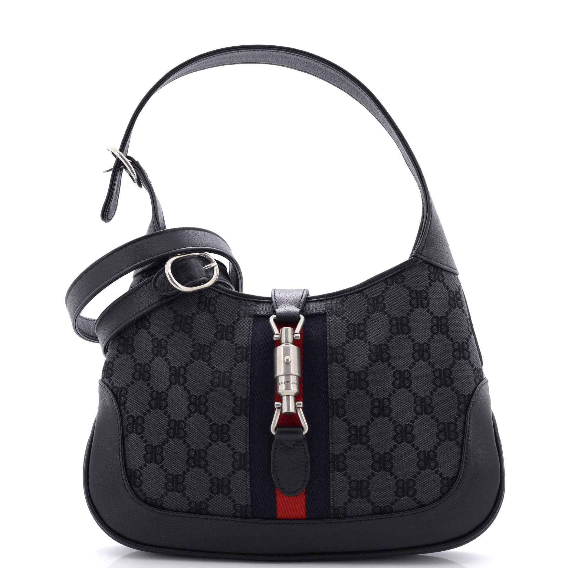 X Gucci The Hacker Project Jackie 1961 Hobo Bb Canvas Small