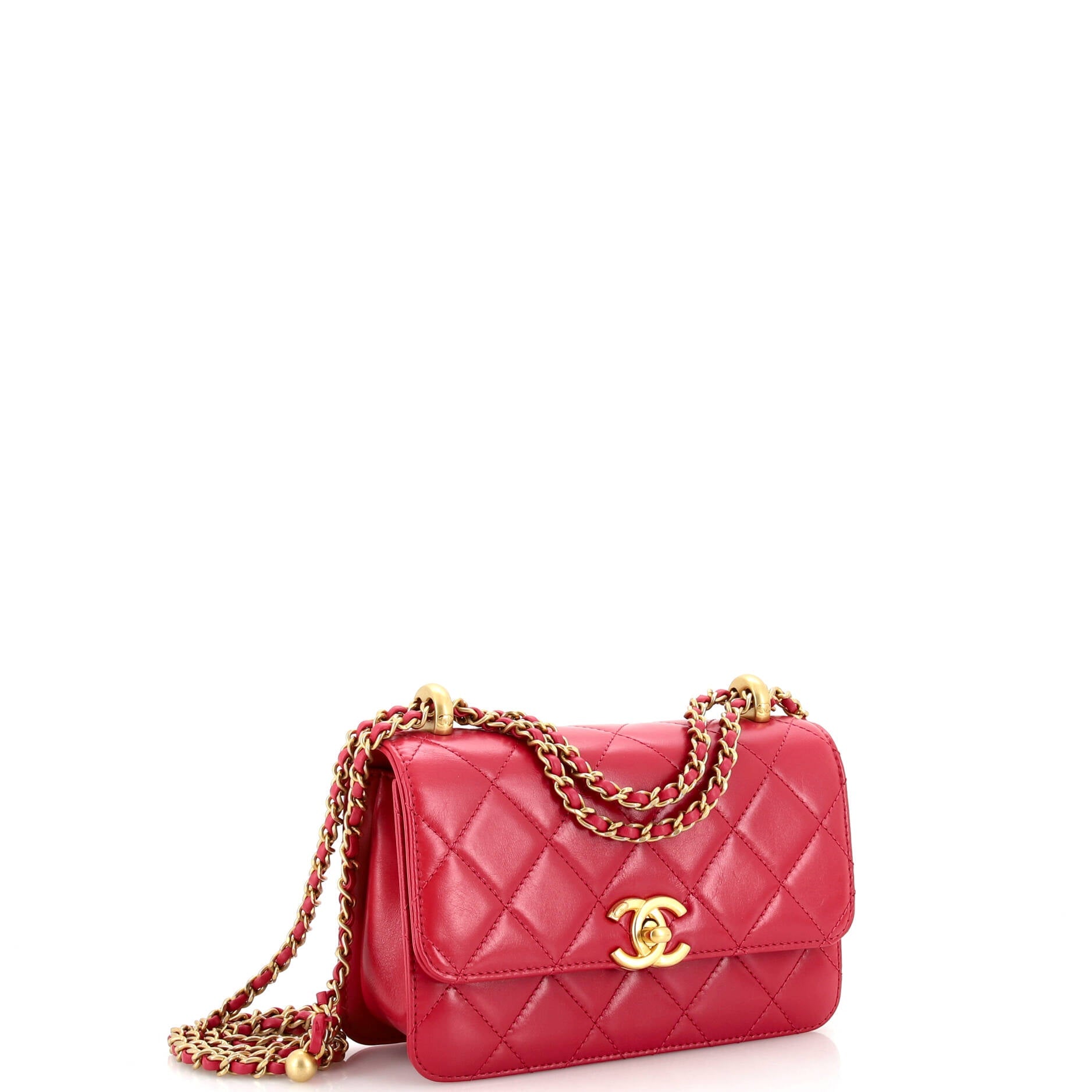 Perfect Fit Flap Bag Quilted Calfskin Mini
