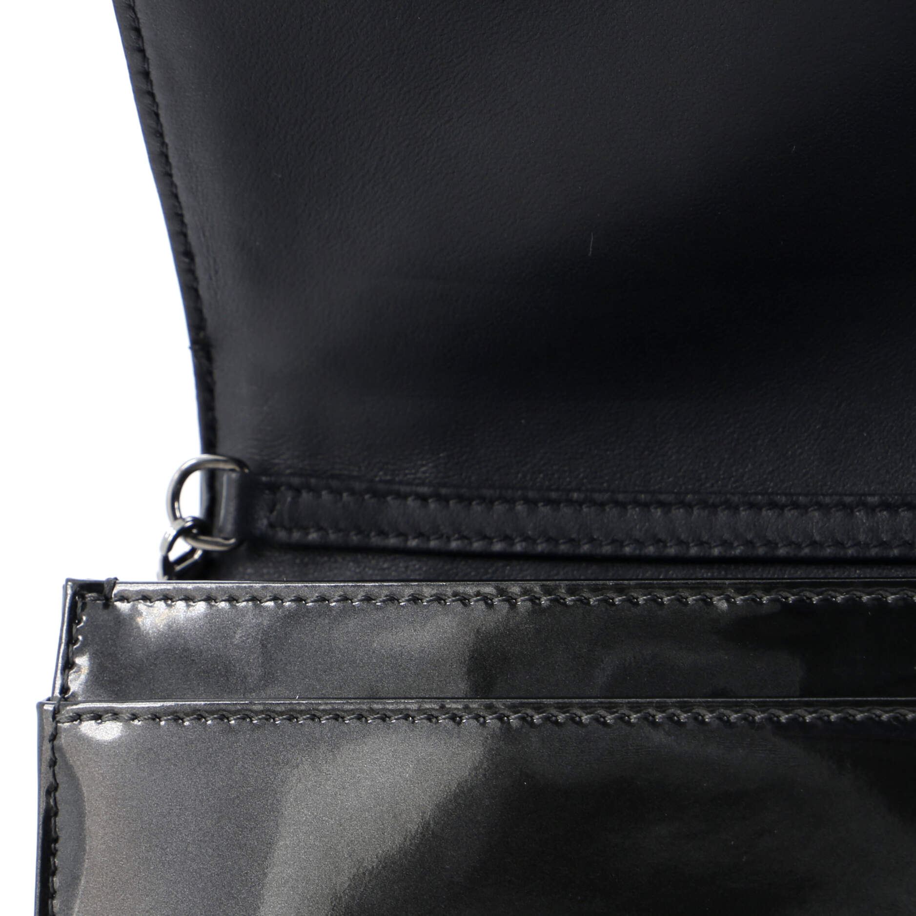 Diorama Wallet On Chain Cannage Embossed Calfskin