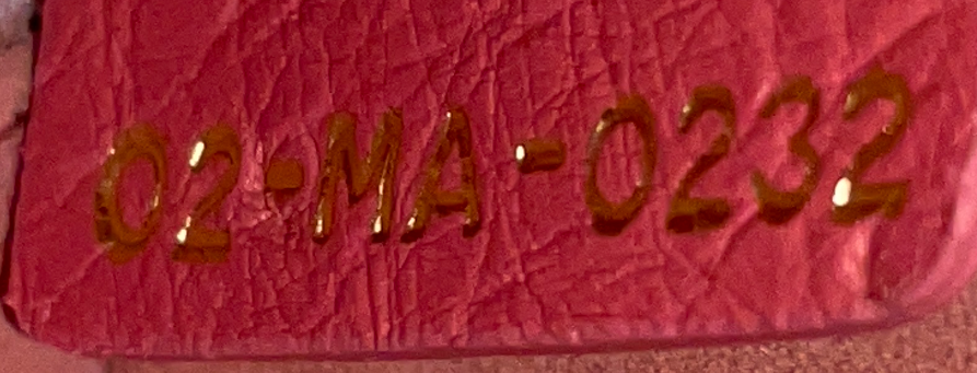Lady Dior Bag Ostrich Micro