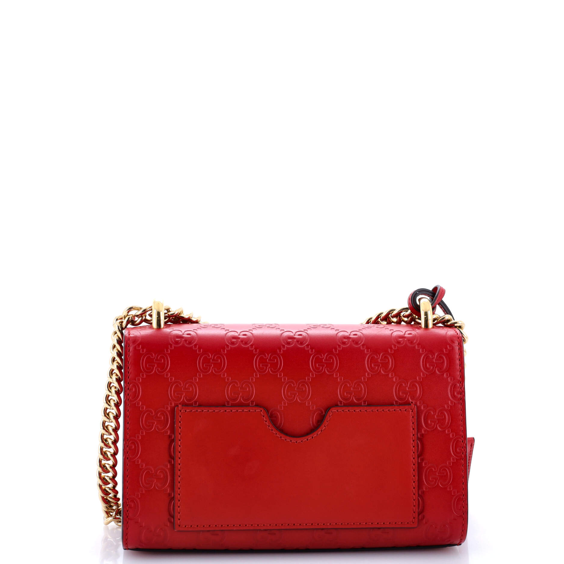 Padlock Shoulder Bag Guccissima Leather Small