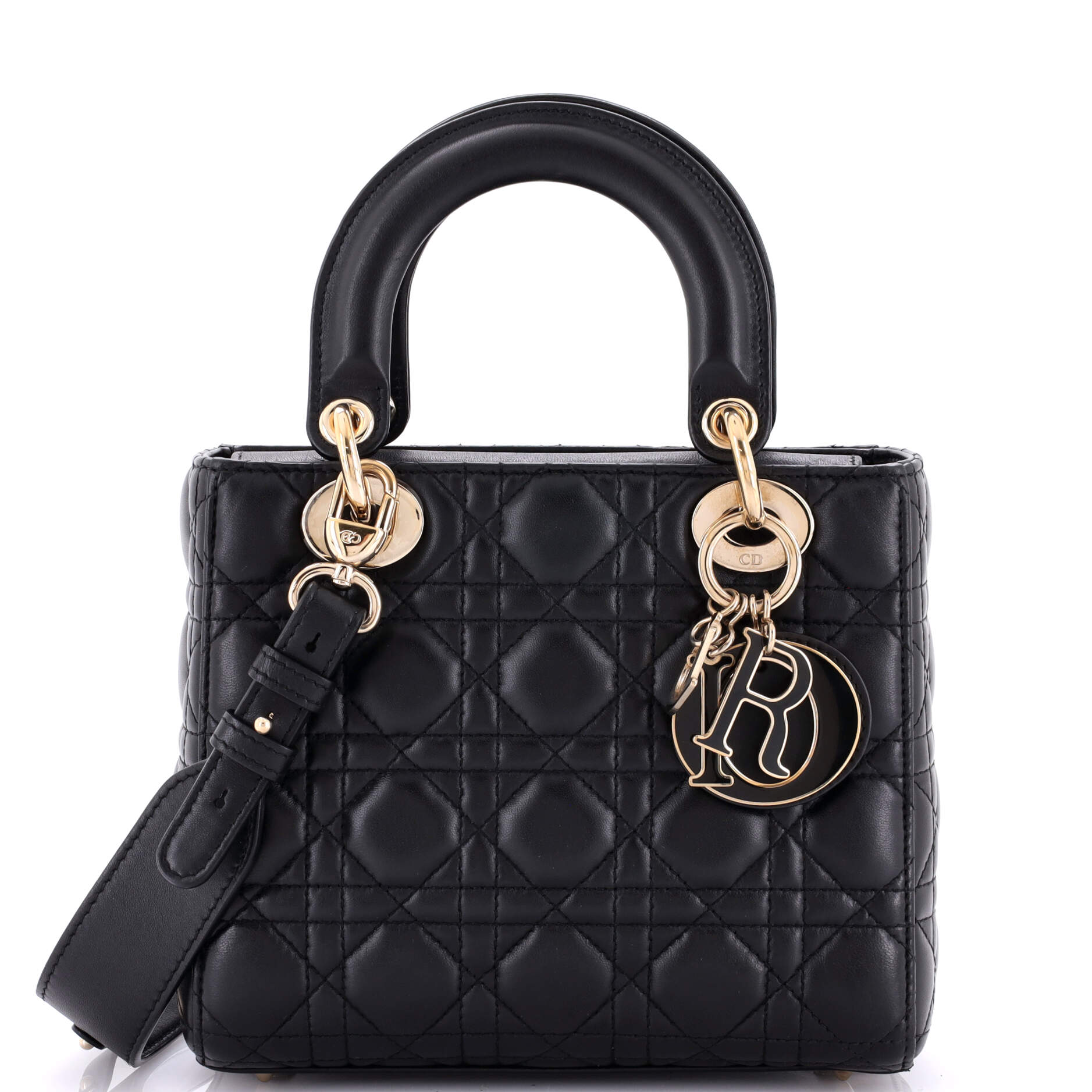 My Abcdior Lady Dior Bag Cannage Quilt Lambskin