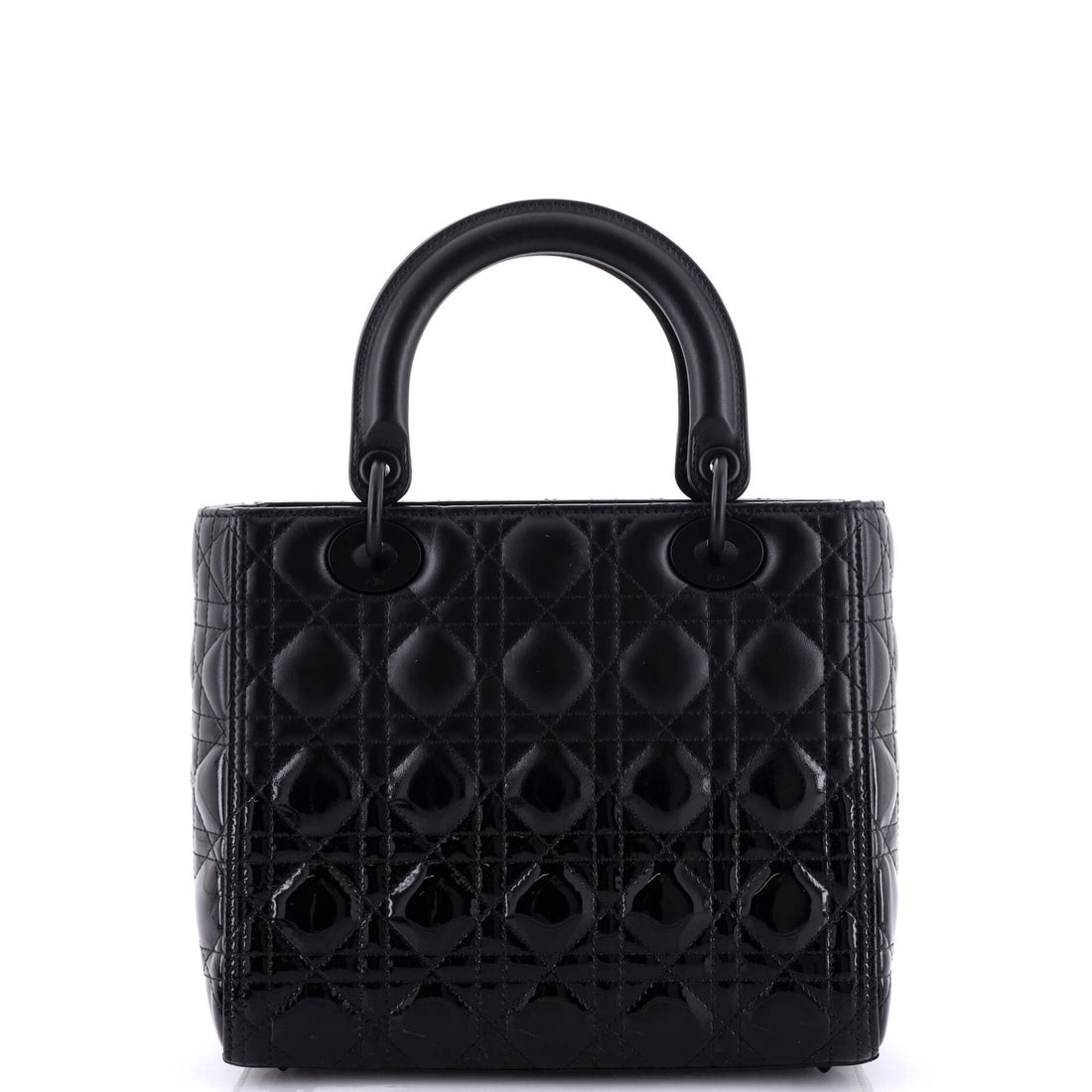Lady Dior Bag Cannage Quilt Gradient Patent Medium