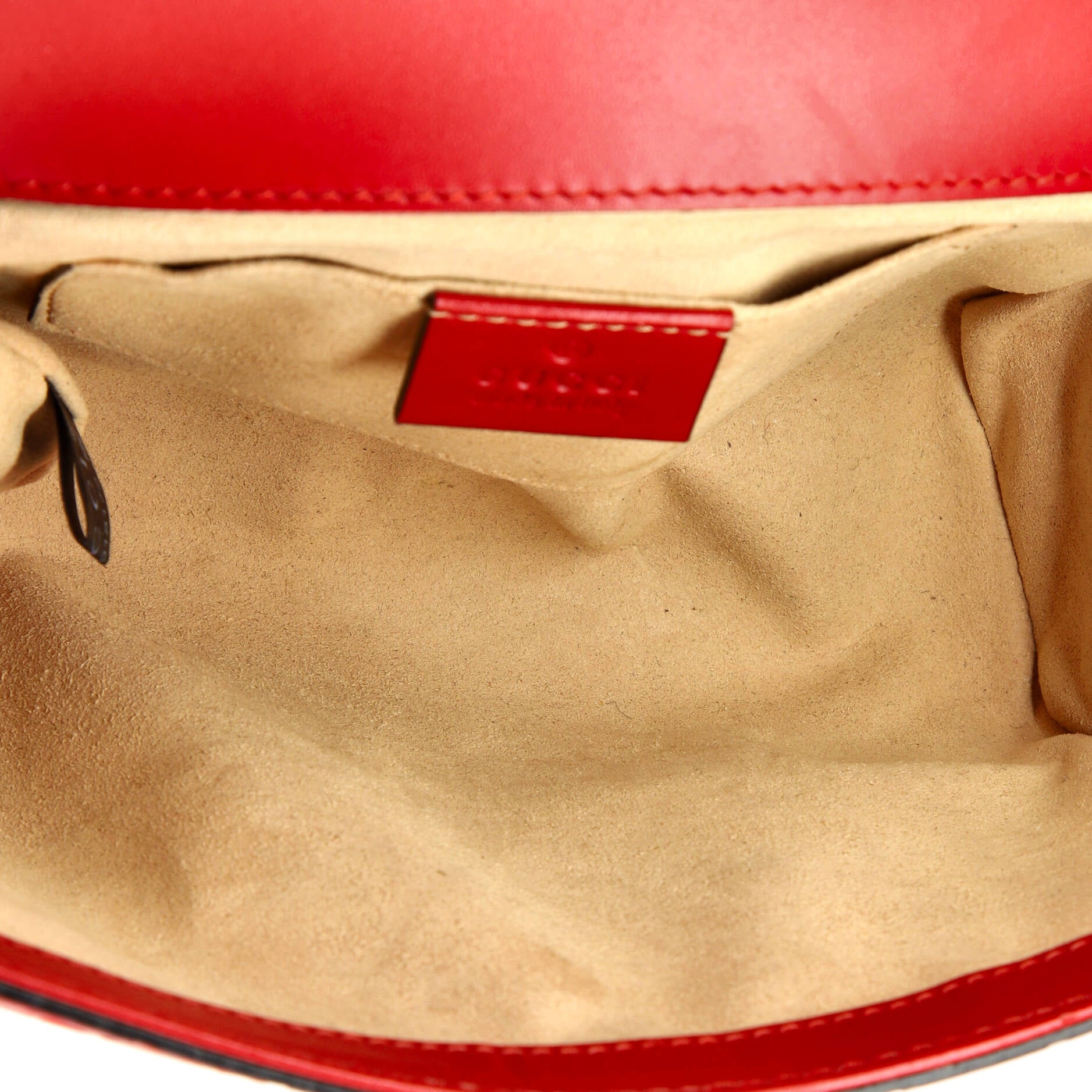 Padlock Shoulder Bag Guccissima Leather Small