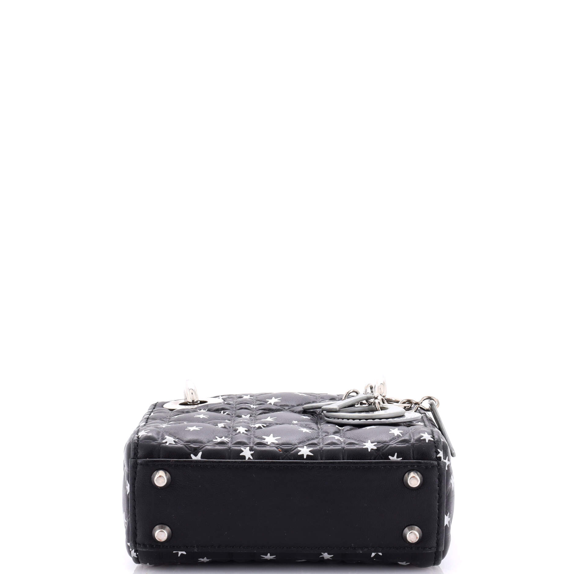 Lady Dior Bag Star Print Cannage Quilt Lambskin Mini