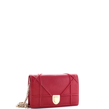 Diorama Wallet On Chain Leather