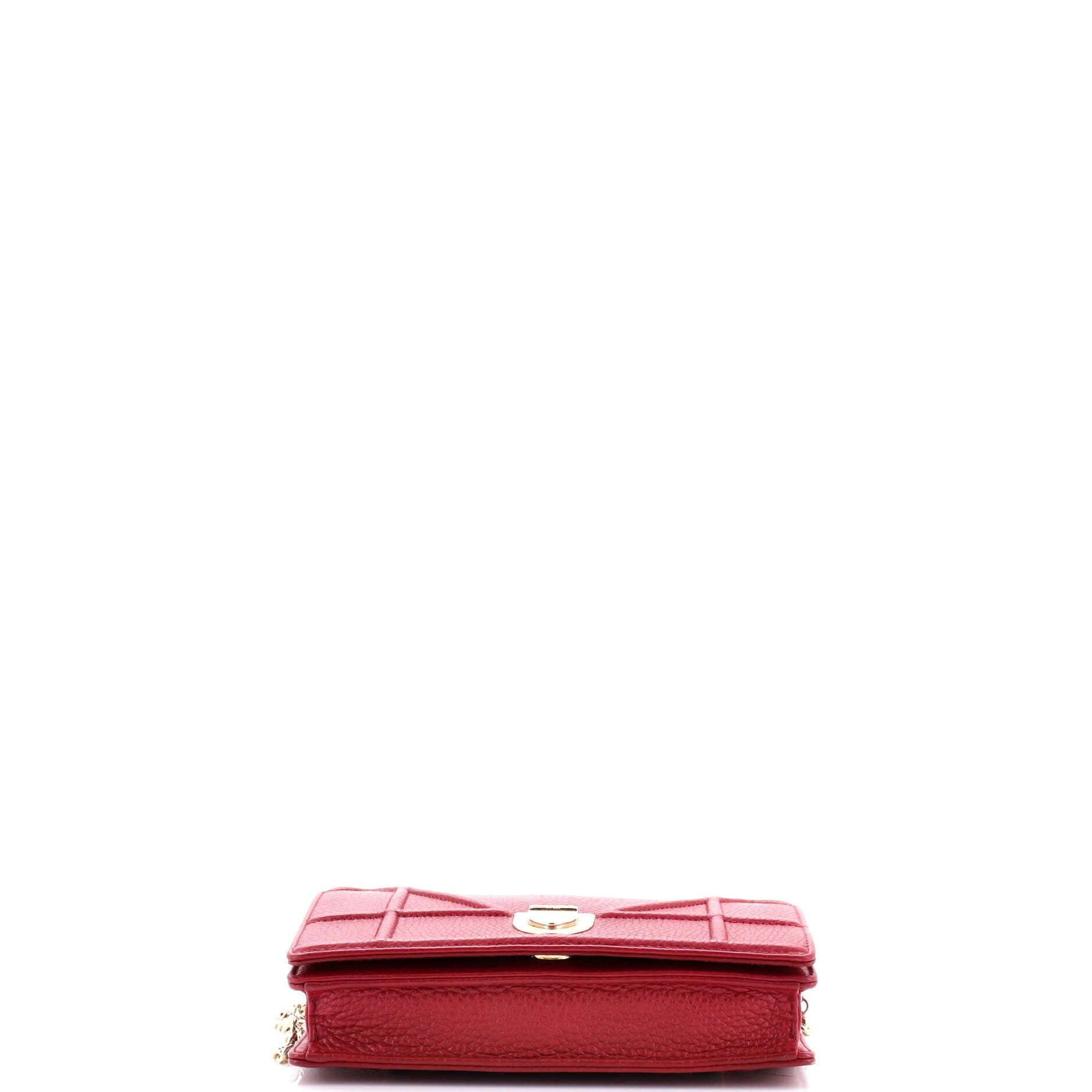 Diorama Wallet On Chain Leather