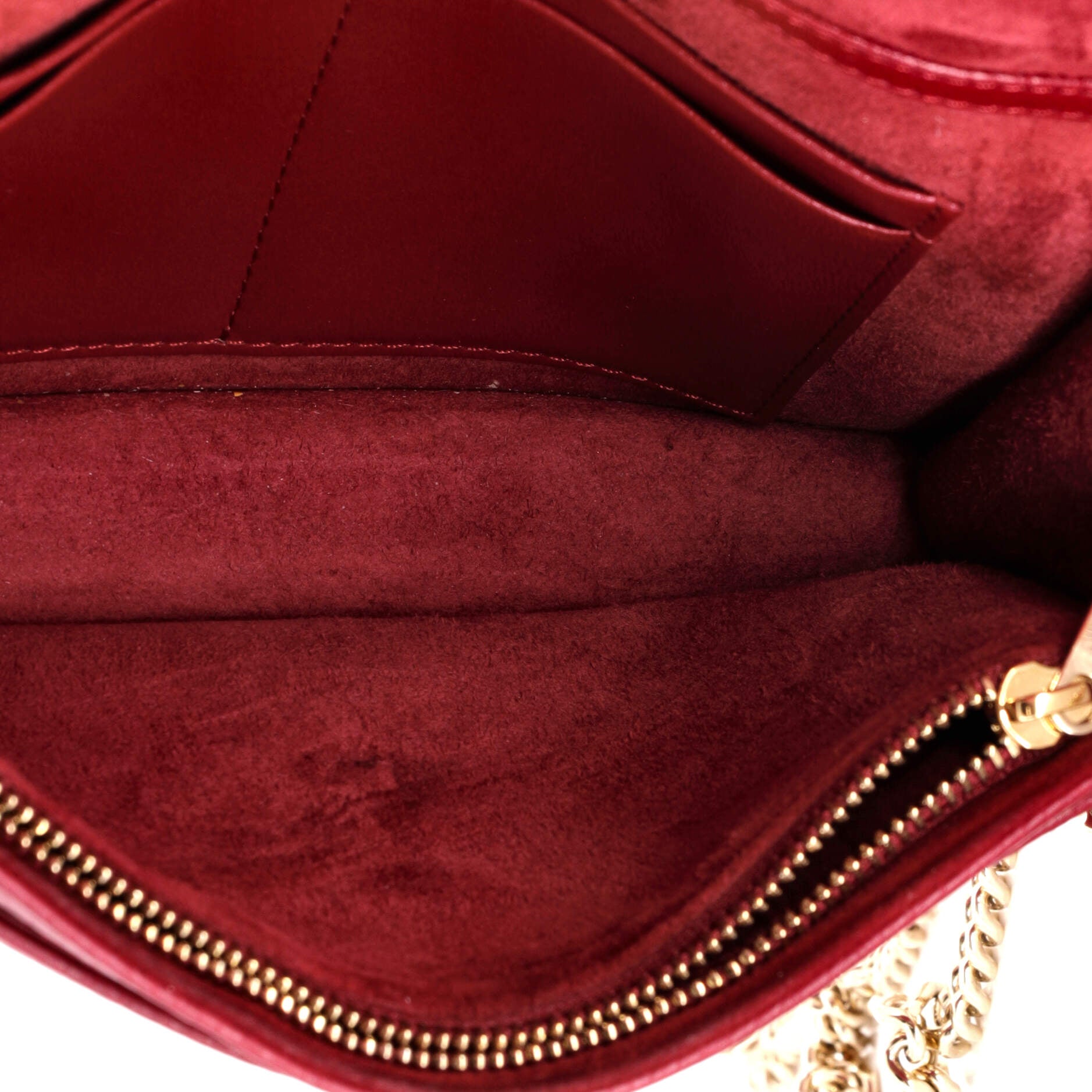 Diorama Wallet On Chain Leather
