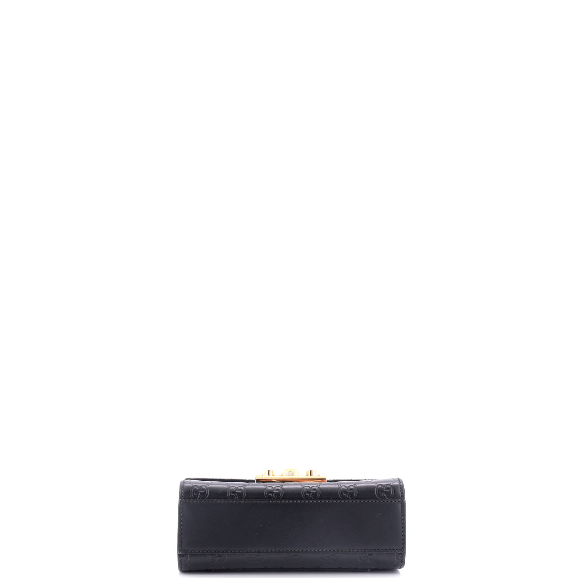 Padlock Shoulder Bag Guccissima Leather Small
