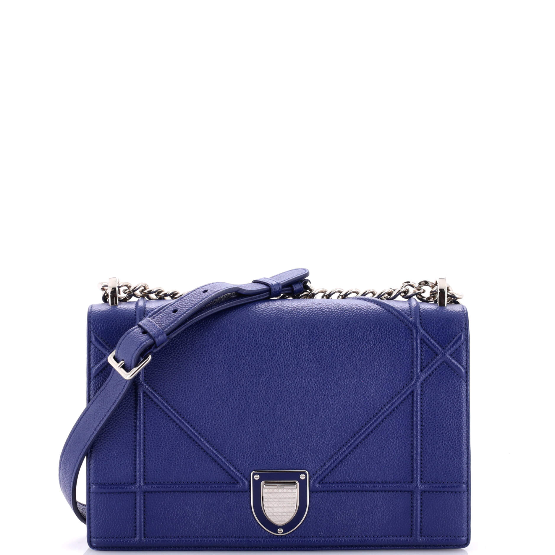 Diorama Flap Bag Grained Calfskin Small