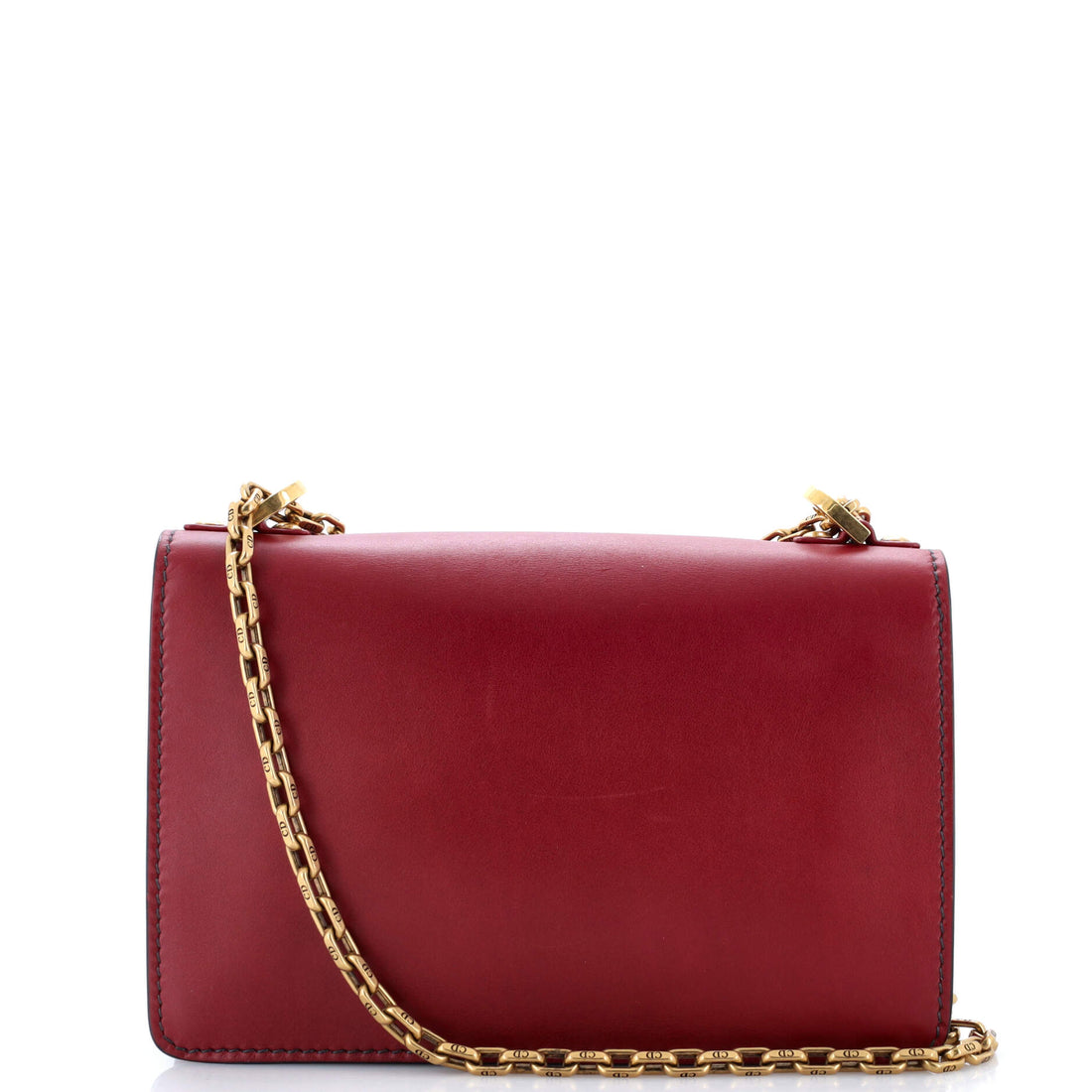 J'adior Flap Bag Leather Medium
