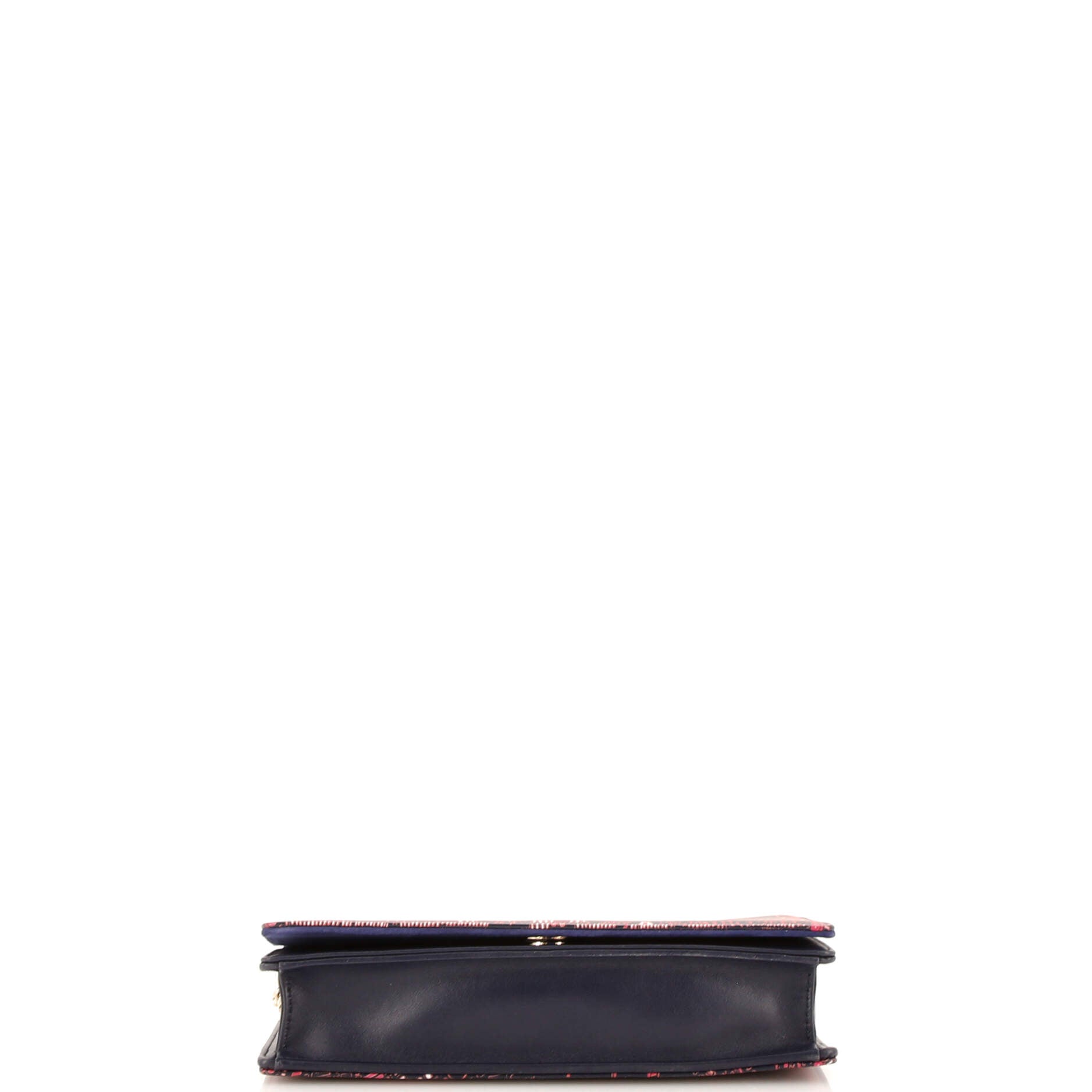 Lady Dior Wallet On Chain Pouch Printed Leather
