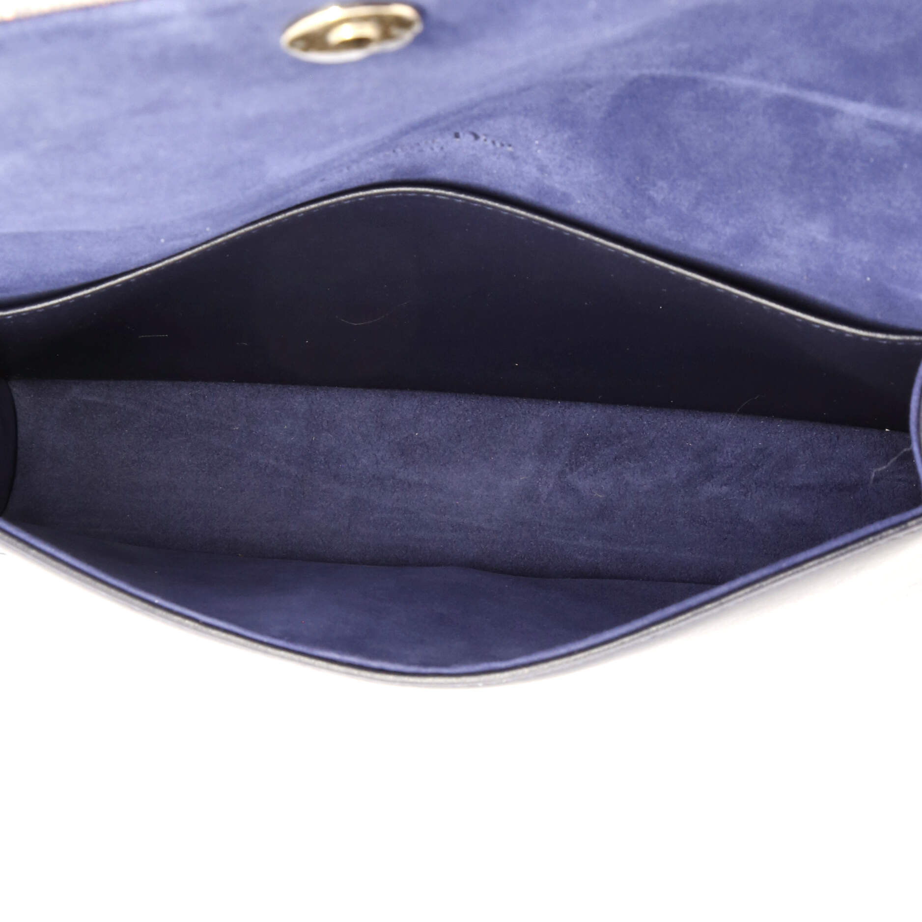 Lady Dior Wallet On Chain Pouch Printed Leather