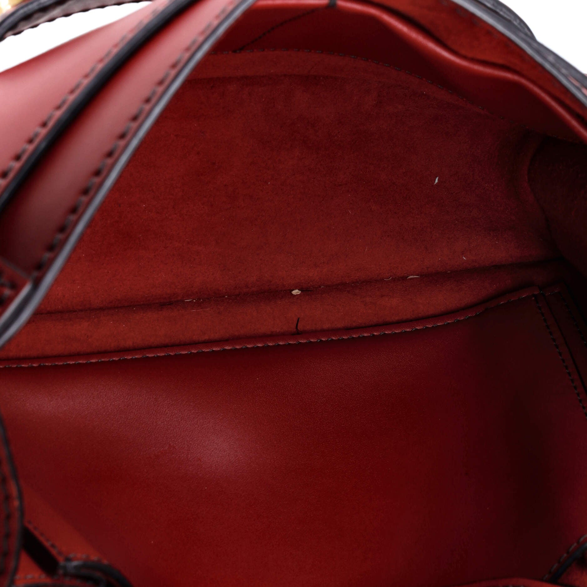 J'adior Flap Bag Leather Medium