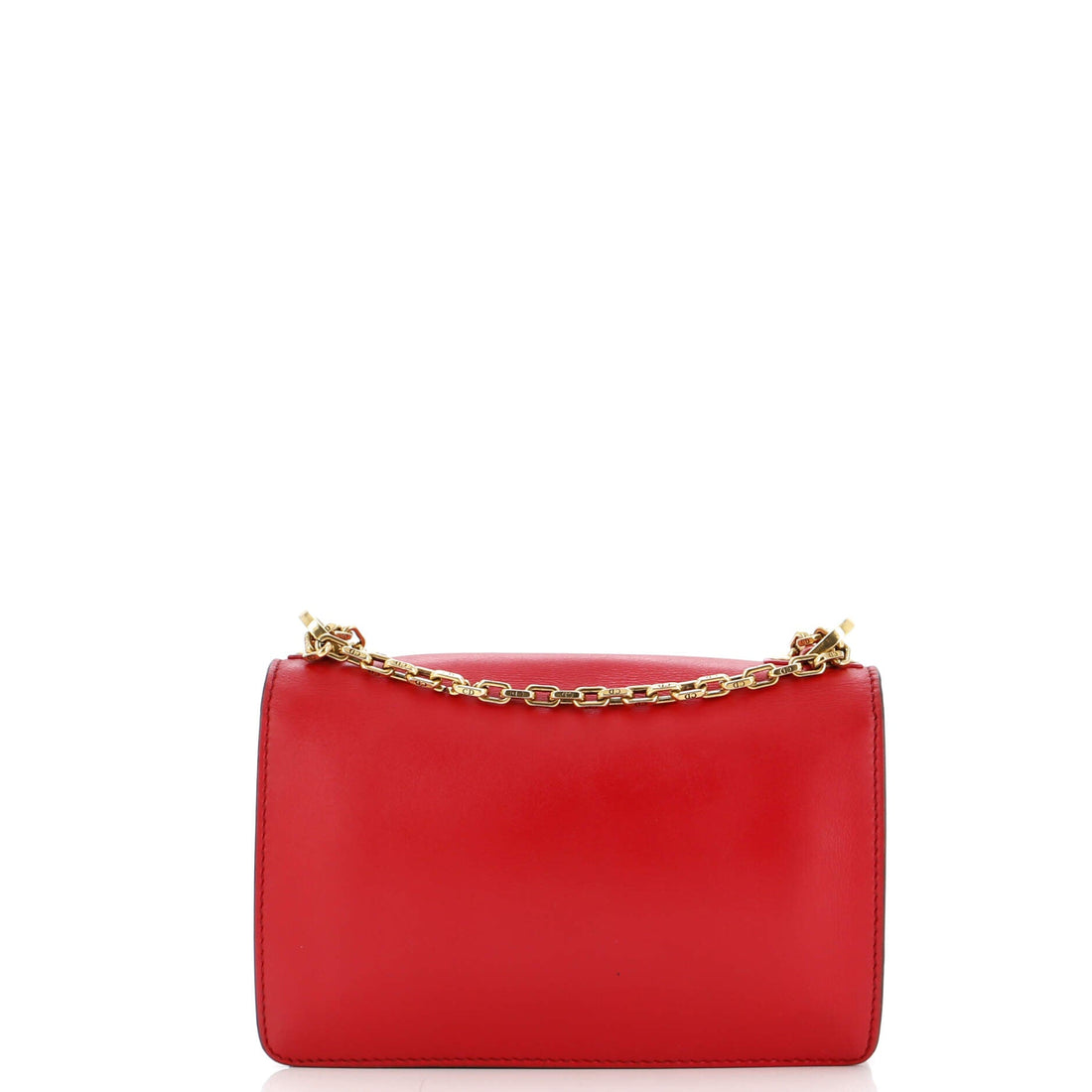 J'adior Flap Bag Leather Medium
