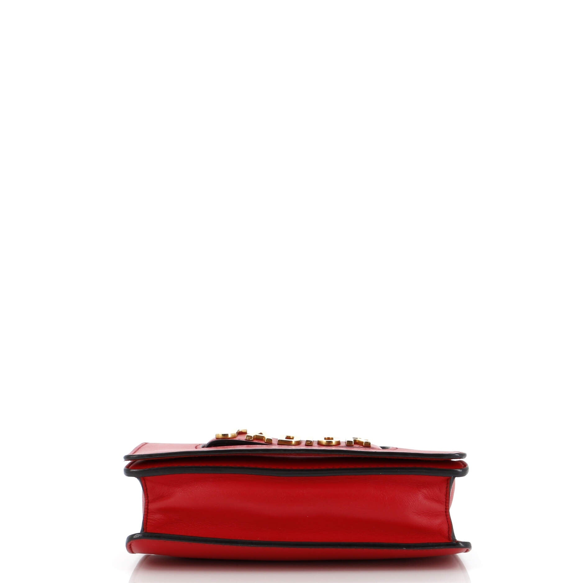 J'adior Flap Bag Leather Medium