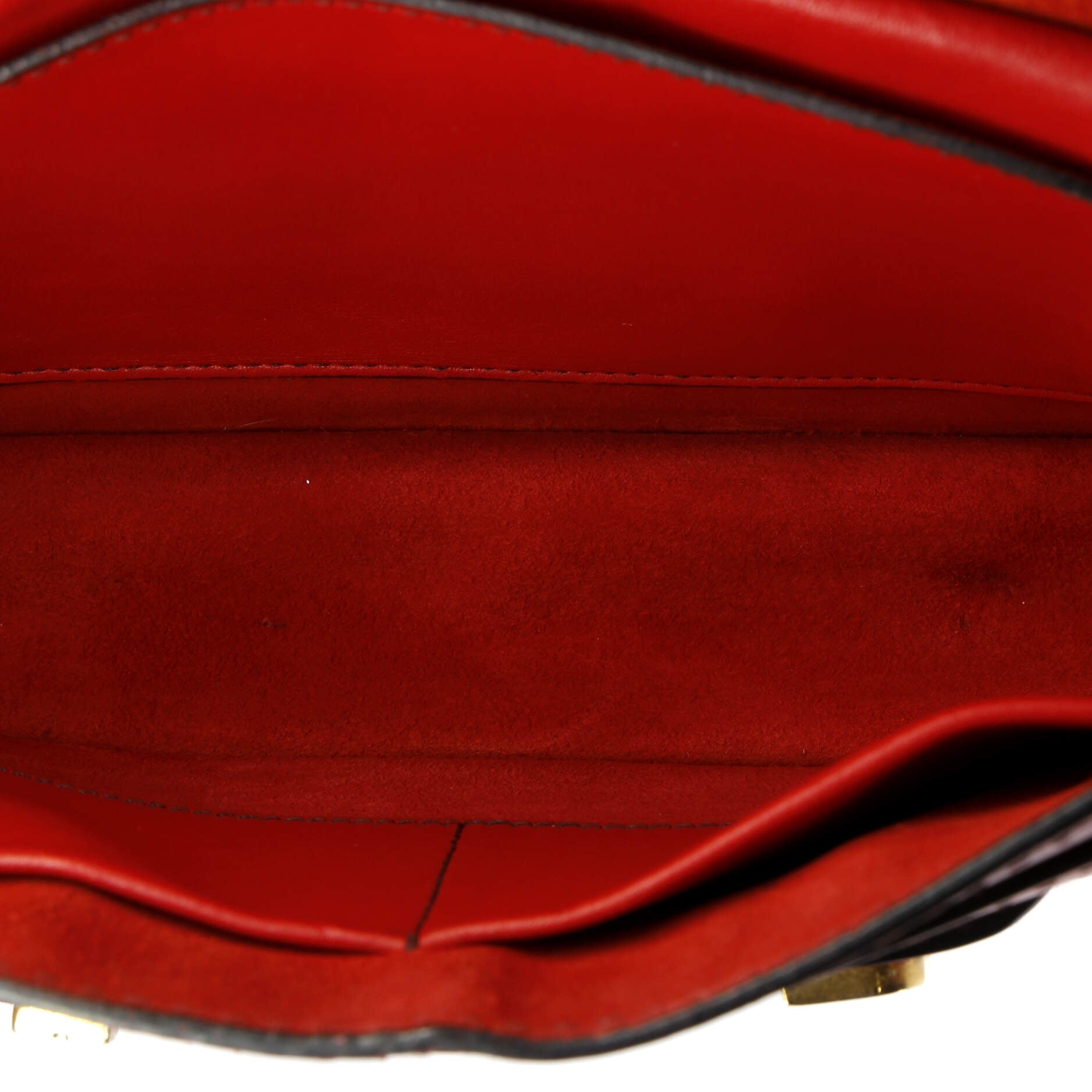 J'adior Flap Bag Leather Medium