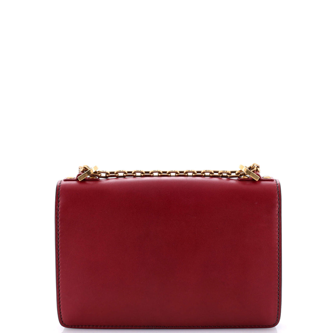 J'adior Flap Bag Leather Medium