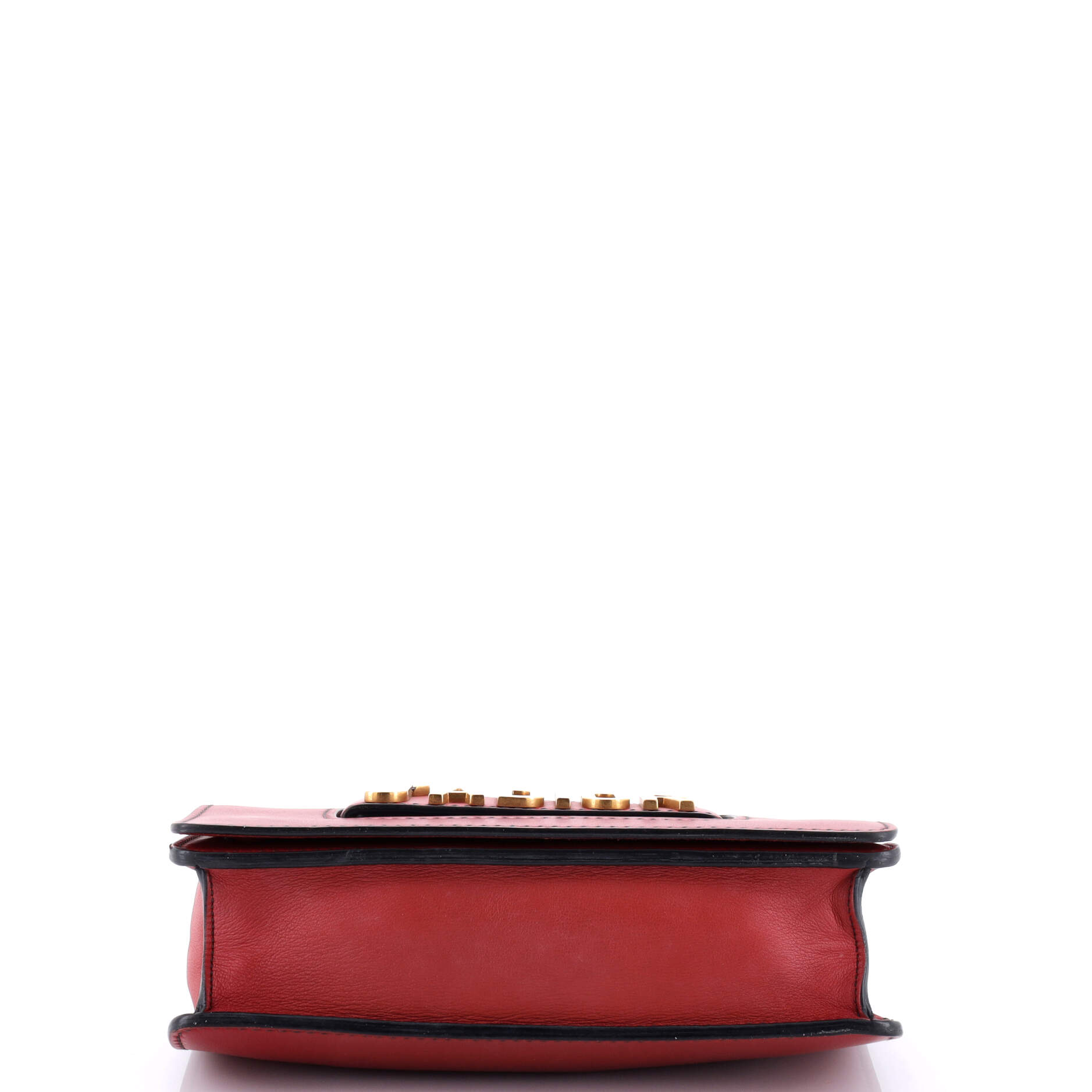 J'adior Flap Bag Leather Medium