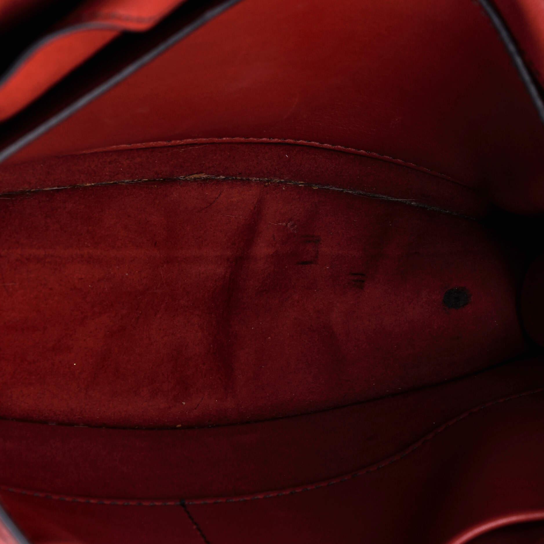 J'adior Flap Bag Leather Medium