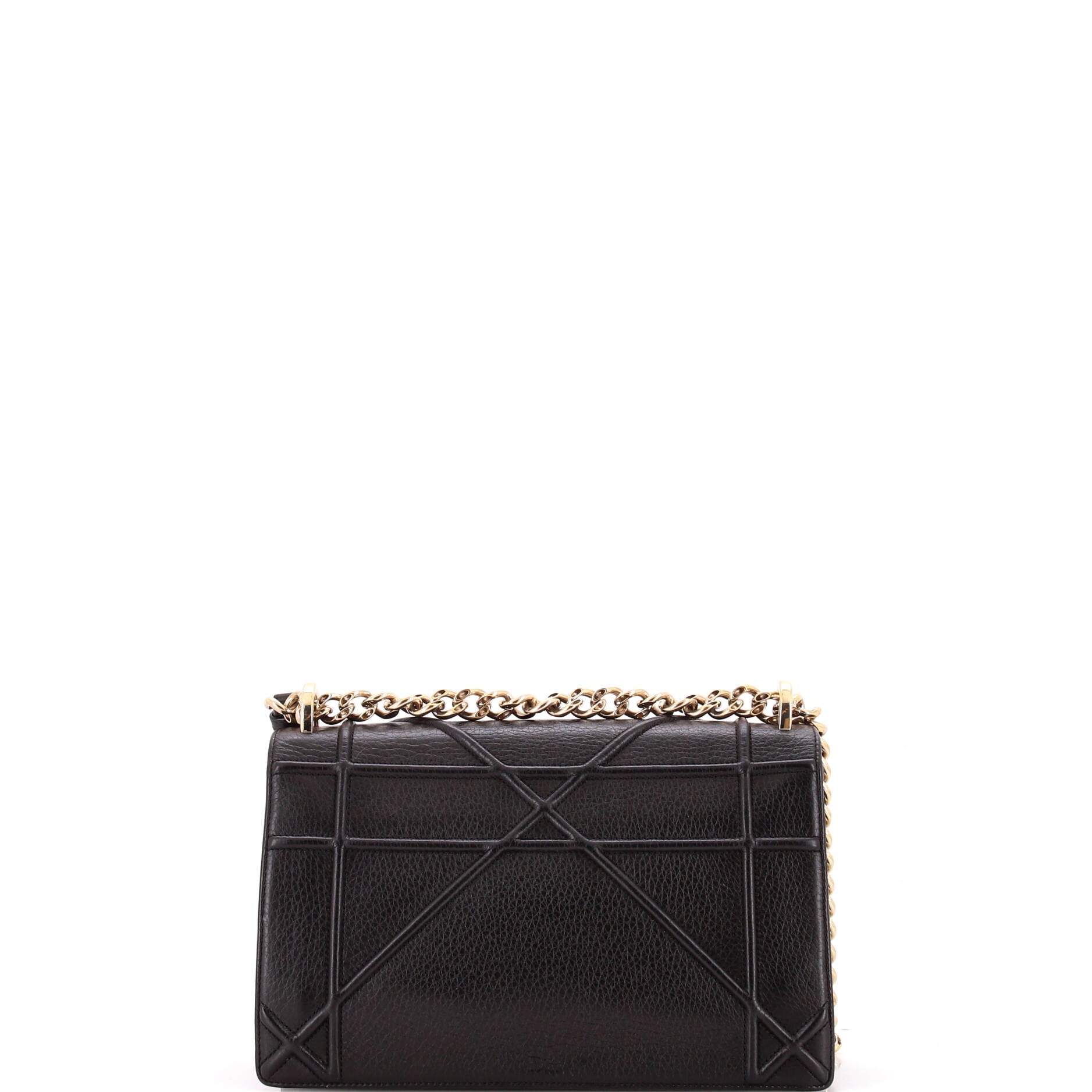 Diorama Flap Bag Grained Calfskin Medium