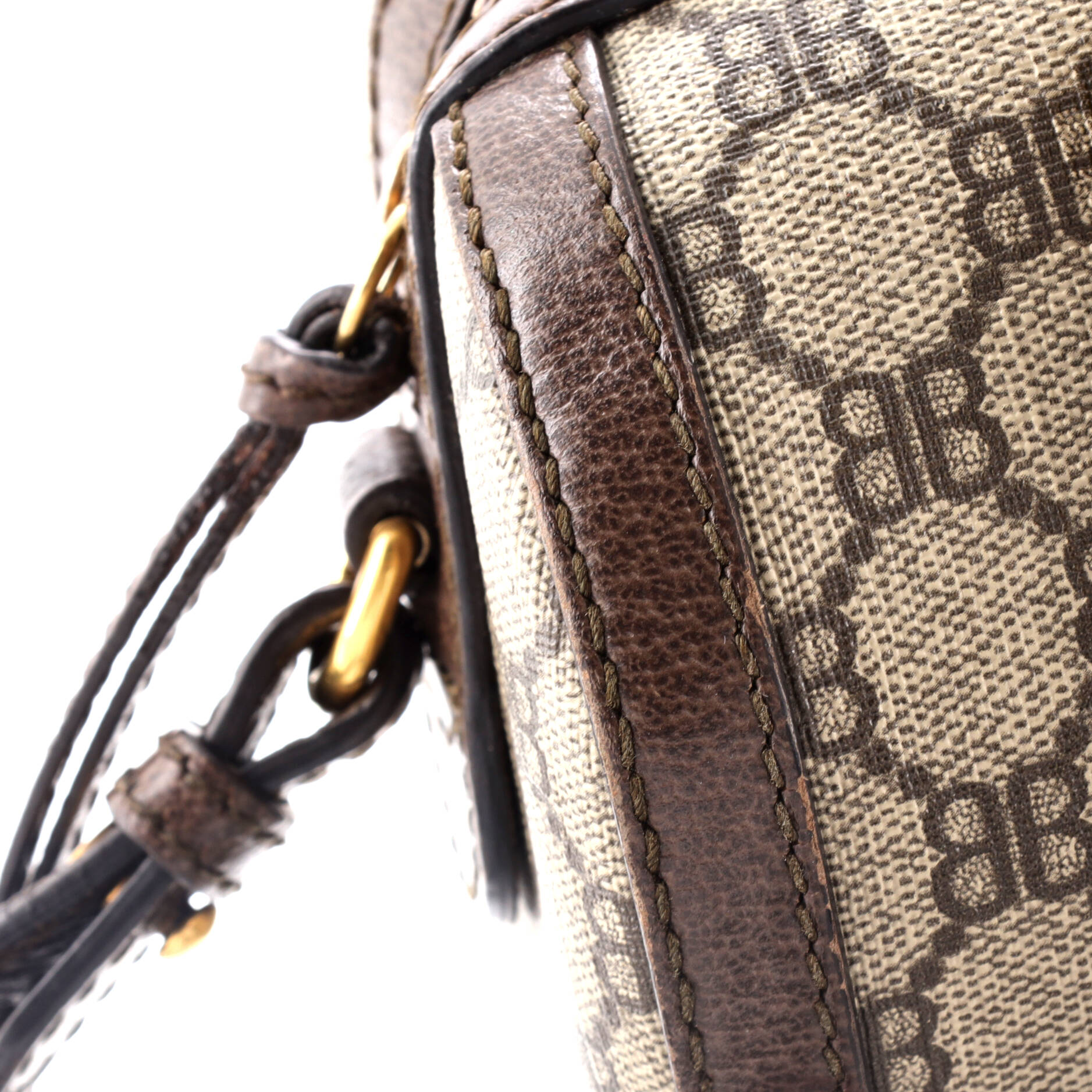 X Gucci The Hacker Project Boston Bag Bb Coated Canvas Small