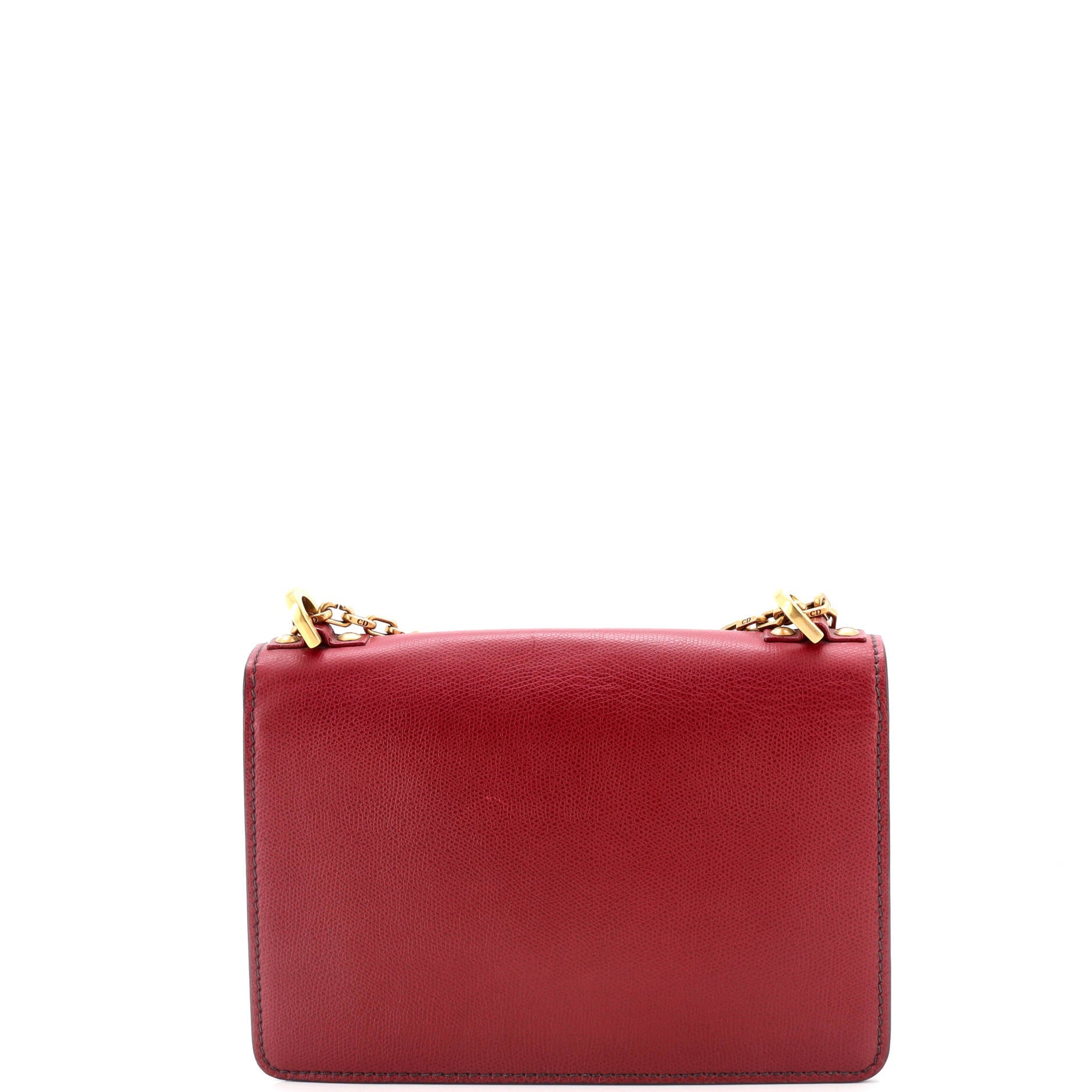 J'adior Flap Bag Leather Medium