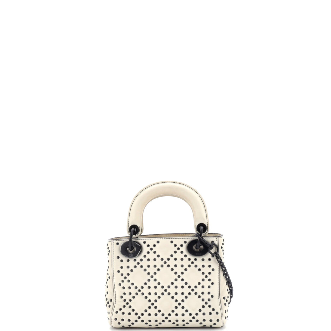 Lady Dior Chain Bag Cannage Studded Calfskin Mini
