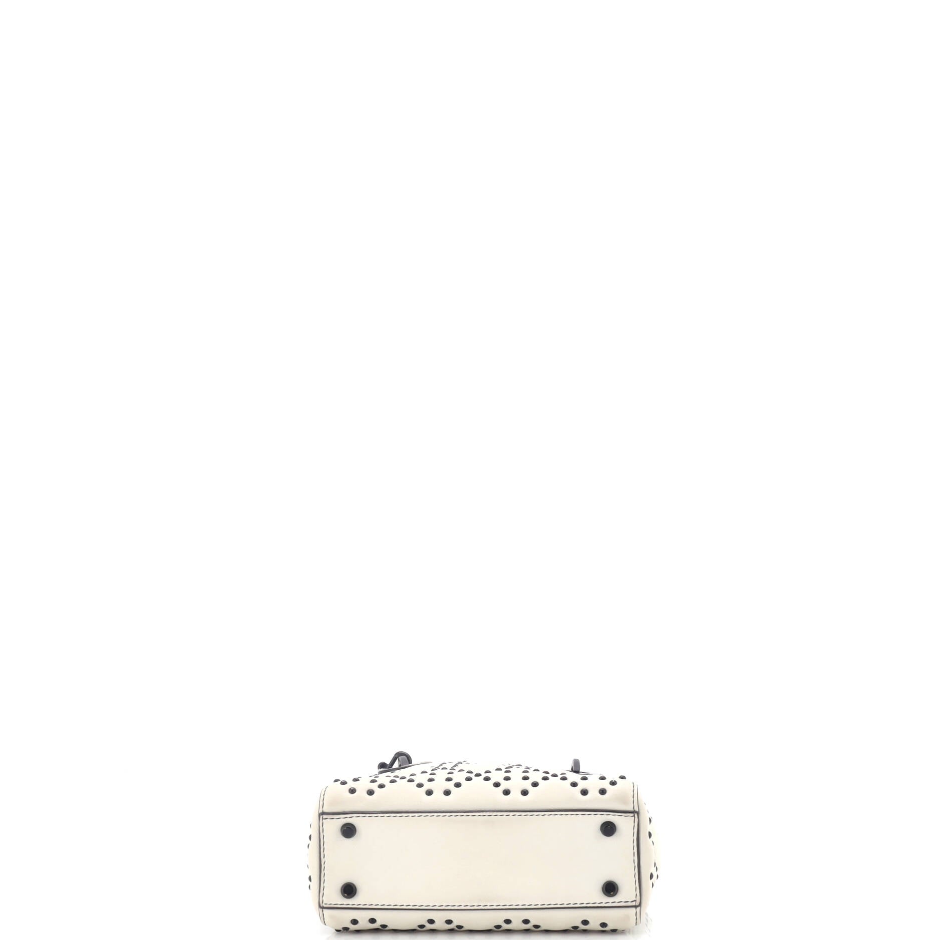 Lady Dior Chain Bag Cannage Studded Calfskin Mini