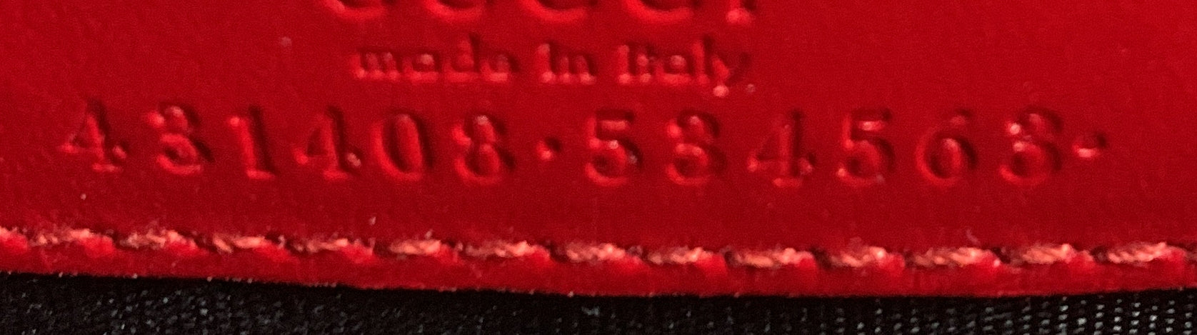 Signature Wallet On Chain Guccissima Leather