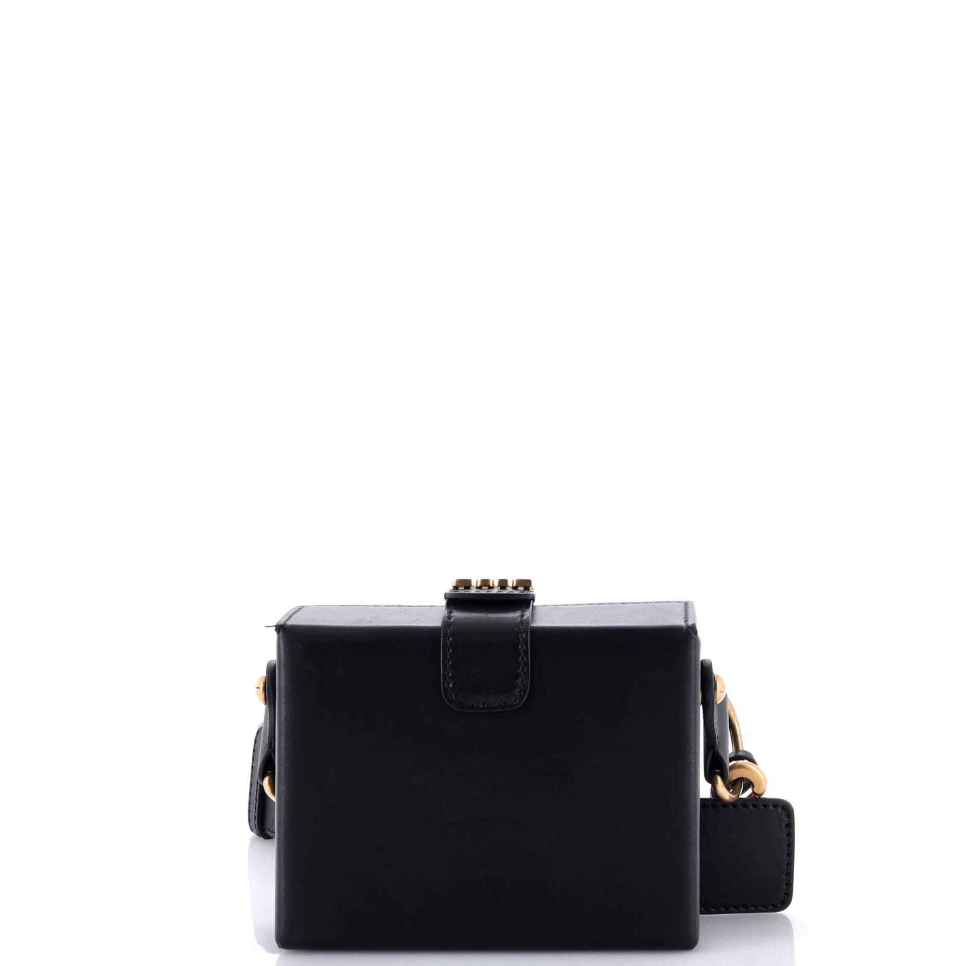 Dioraddict Lockbox Bag Leather Small