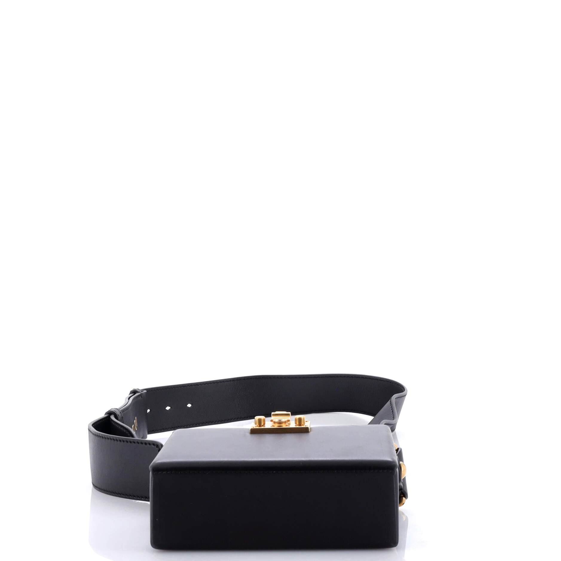 Dioraddict Lockbox Bag Leather Small